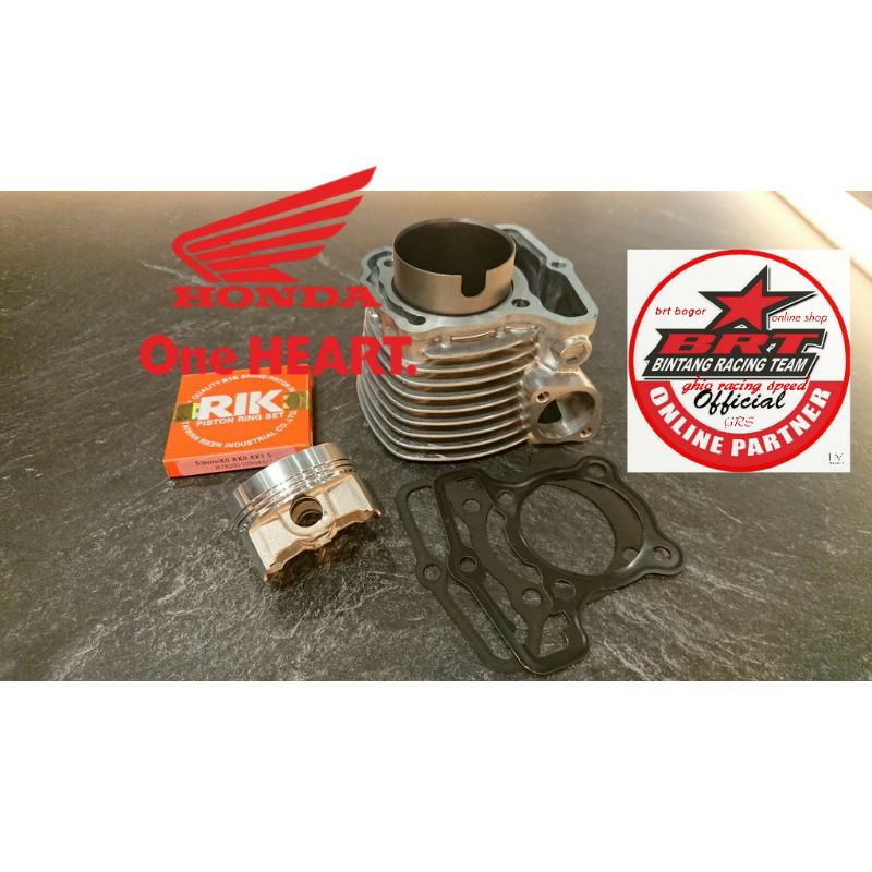 BLOK PISTON BEAT DELUXE GENIO SCOOPY 2021 BLOK PISTON BEAT STREET NEW CAST IRON SEHER BRT GENIO/BEAT ESP 2020 SCOPY 2021 BEAT DELUX  53.00 BLOK CAST IRON 53.300+ PISTON HONDA GENIO/BEAT ESP 2020 BRT