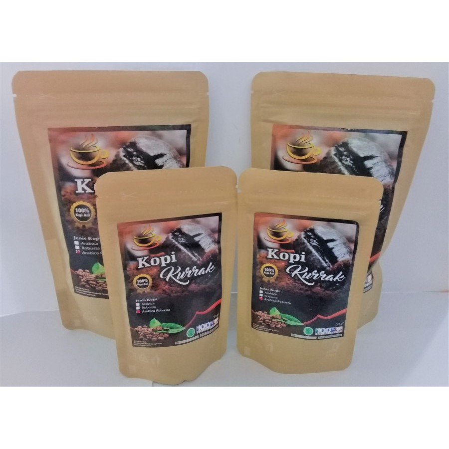 

KOPI KURRAK MANDAR ORIGINAL BUBUK - ROBUSTA COFFEE POWDER
