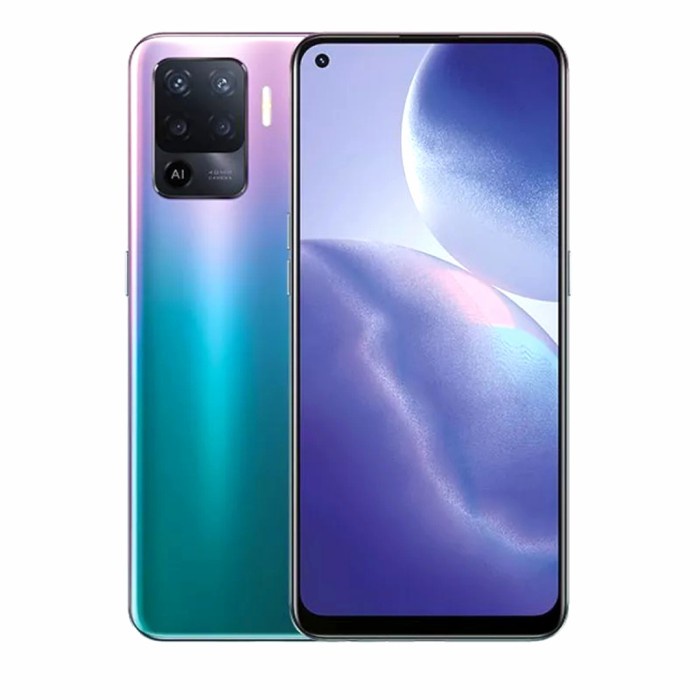 HP OPPO RENO5 F [RENO 5F RAM 8/128 GB] GARANSI RESMI - Hitam