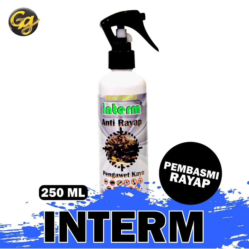 Interm 250ml Anti Rayap Obat Rayap Pengawet Kayu Pembasmi Rayap Racun Rayap