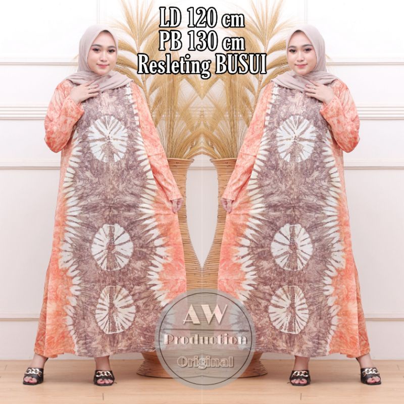 DASTER KAOS JUMBO LENGAN PANJANG MOTIF ABSTRAK KEKINIAN RESLETING BUSUI DEPAN HOMEDRESS KATUN ADEM MURAH TERBARU