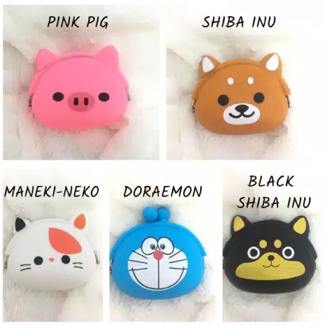 `ღ´ PHINKL `ღ´ Dompet koin murah silikon tempat uang untuk anak dewasa awet