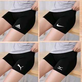 Celana leging pendek wanita Celana Legging Strech Baselayer Olahraga pria wanita Celana shot