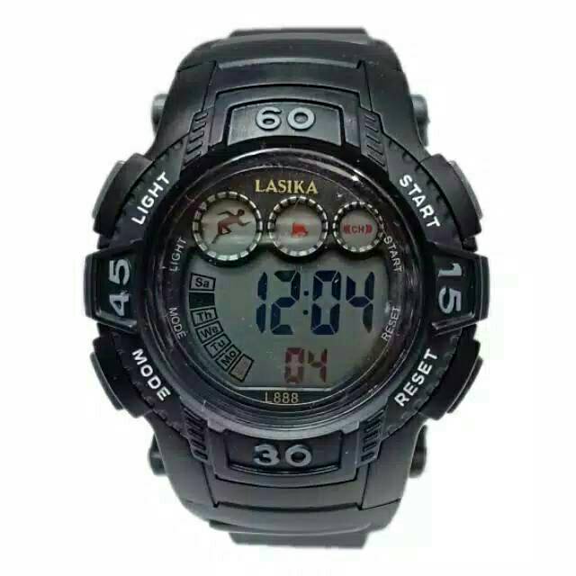 Jam Tangan Unisex Pria Sporty Lasika Tahan Air F-88