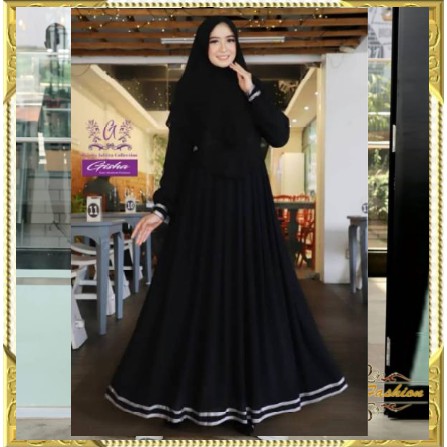 gamis syari JULIANA lebaran 2021 terbaru kekinian cantik prom murah gamis Najib ceruty Saffeya 73NKF