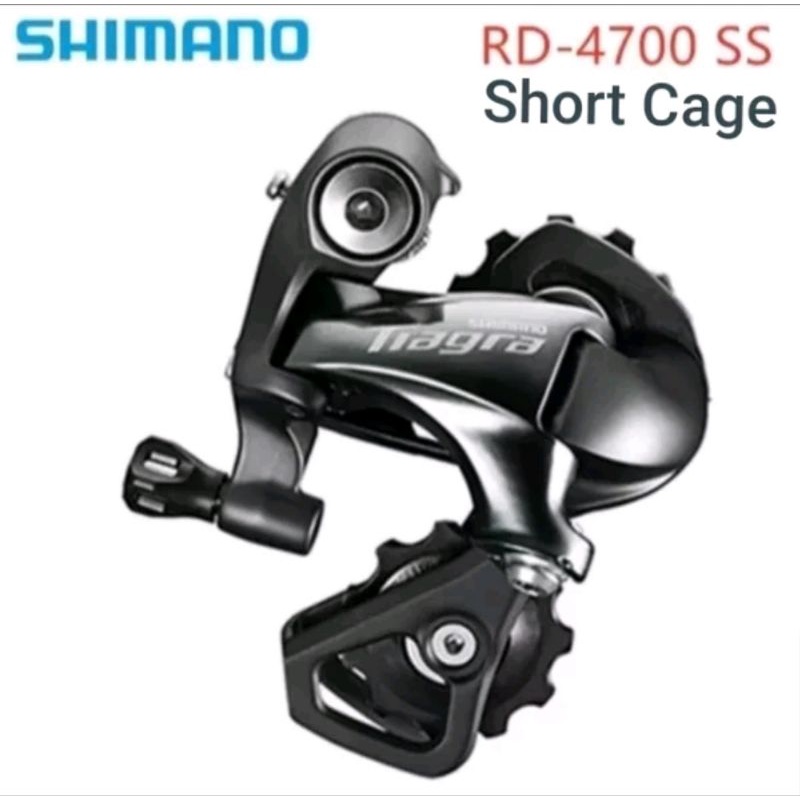 RD 10sp Shimano Tiagra Seri 4700 Japan Rear Derailleur 10 Sp Speed Medium Short Cage SS GS