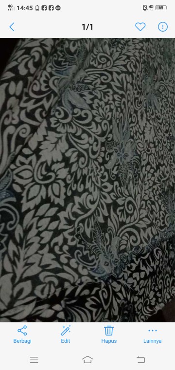 Cuci Gudang !!! Kemeja Batik Pria Lengan Pendek Motif Diamond Prodo