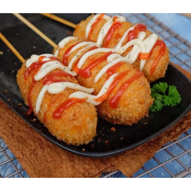 

corndog mozarella