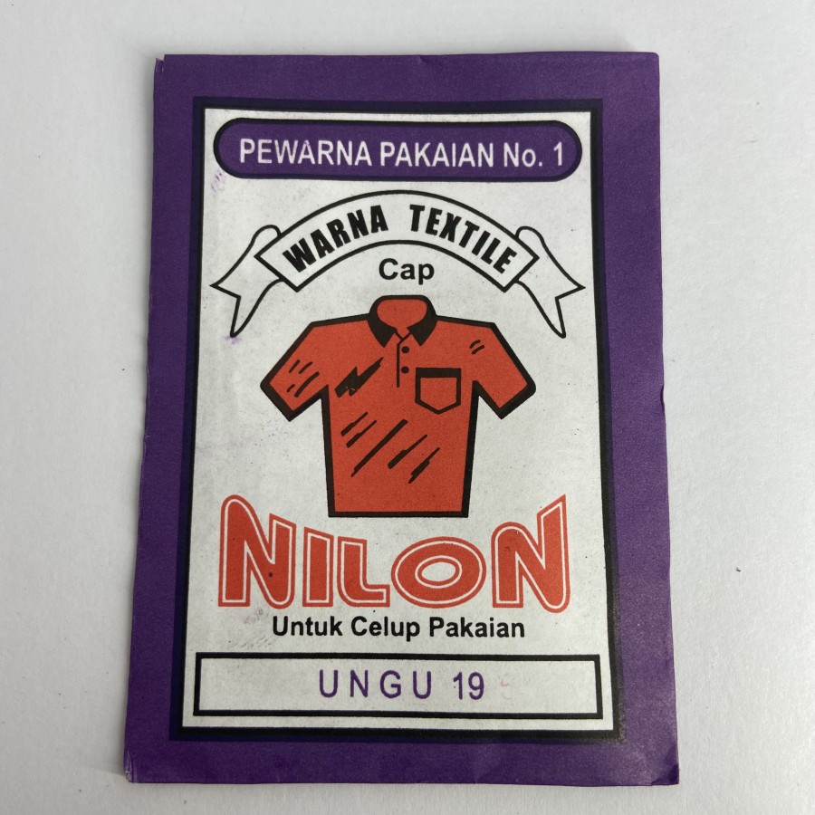 

Wenter NILON UNGU Pewarna Kain Pakaian Textil Permanen Jeans Silk Tie Dye Prakarya Kerajinan Craft Crafting Art Seni Kesenian Kertakes Homestuff Peralatan Perlengkapan Paint Painting Air Water Cet DIY Pewarna Colour Color Grosir Prakarya Malang