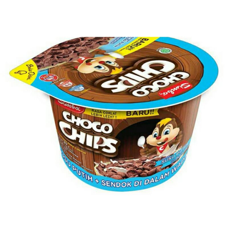 

Simba Cereal Putih 37G - Choco Chips + Kalsium Susu