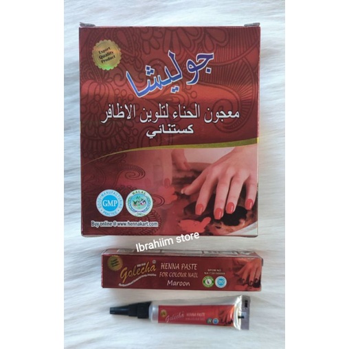 HENNA GOLECHA KUKU / NAIL TUBE GOLECHA NAIL / GOLECHA HENNA PASTE