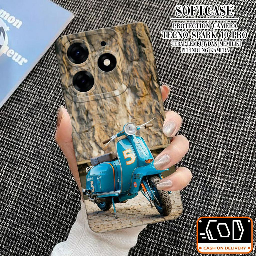 Softcase TECNO SPARK 10 PRO 2023 Soft Protection Camera Case TECNO SPARK 10 PRO 2023 Terbaru Pelindu