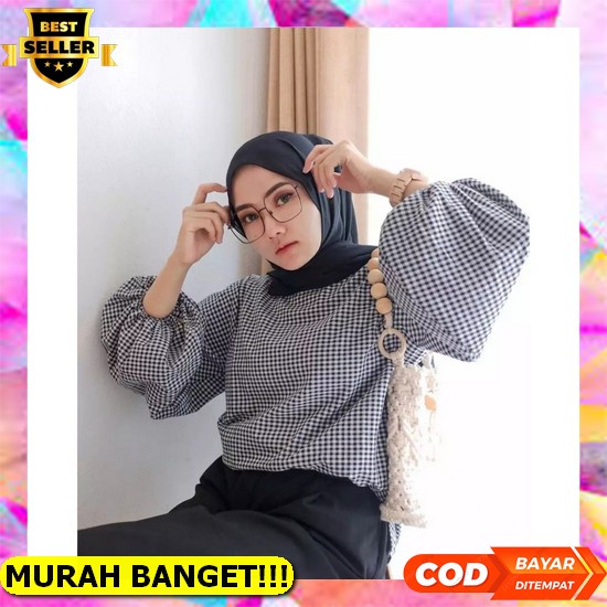 Blouse Wanita Blus Bluse Terbaru Blose Import Blous 2021 Kondangan Blues Murah Kekinian 2022 Blouse 
