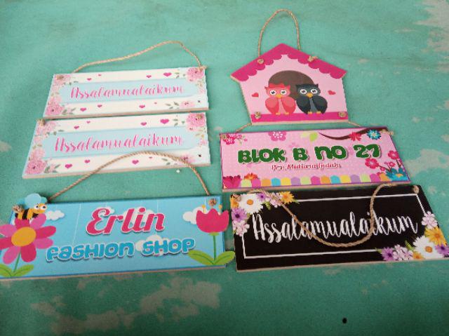 A32 Custom Rooms Tulisan Pajangan Hiasan Dinding Dekorasi Ruang Ato Pintu Free Bubble Wrap