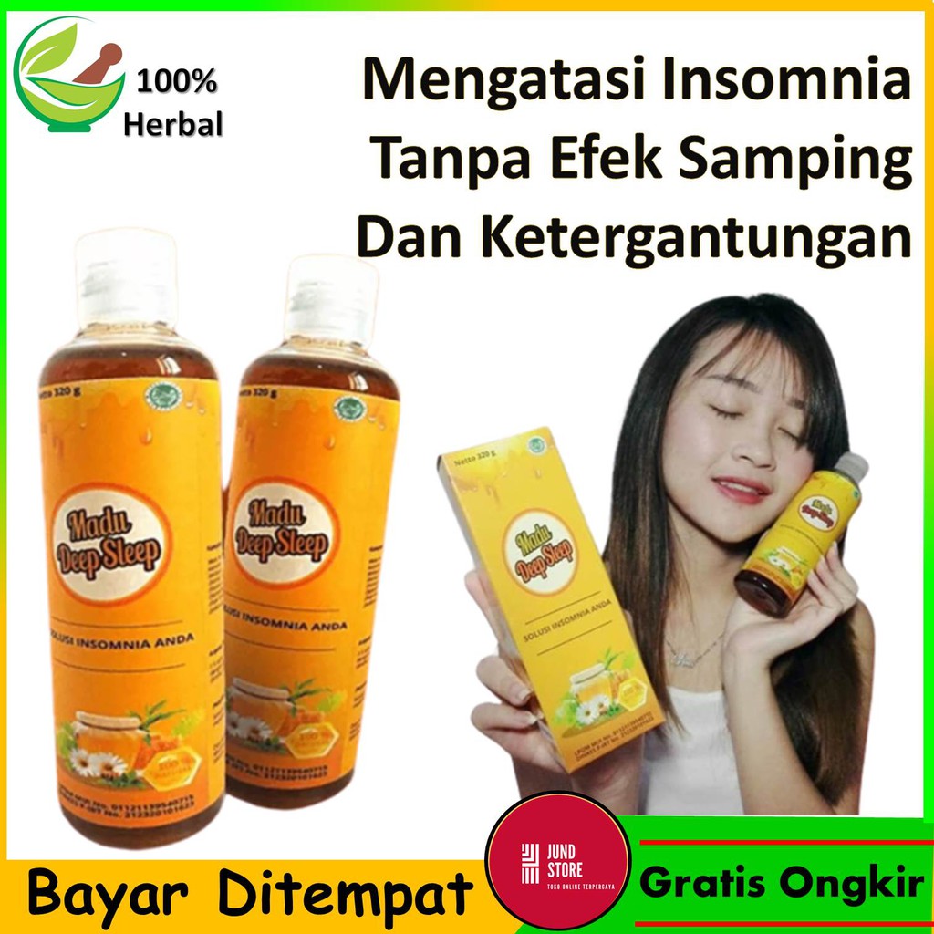 Madu Deep Sleep Obat Sulit Tidur, Susah Tidur Nasa, Insomnia Kronis, Sulit Tidur Anak