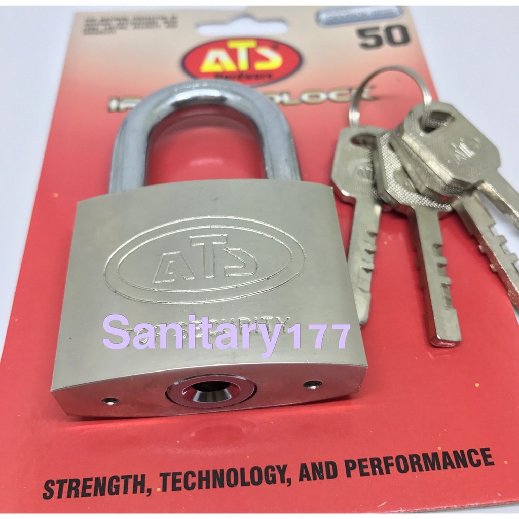 Gembok kunci pintu  ats 50mm / kunci gudang pengunci padlock ats 50 mm lock sanitary177 /i16