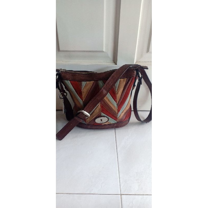 Tas Fossil bucket pw liris preloved