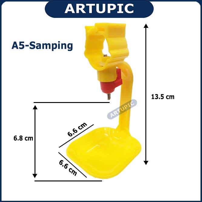 Alat Minum Nipel Nipple Drinkers Ayam A5-SAMPING Artupic