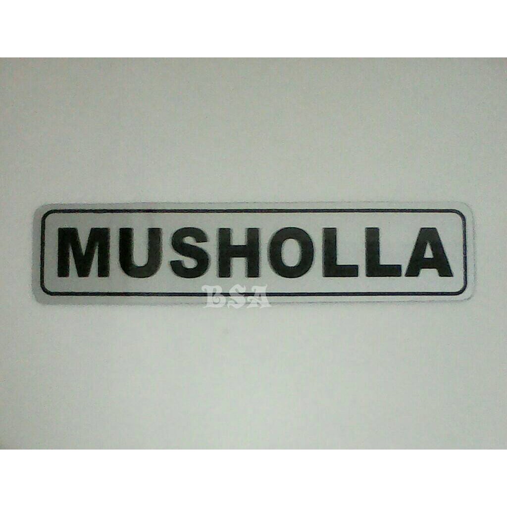 

Sticker stiker mika MUSHOLLA uk 19,5 cm x 4,5 cm