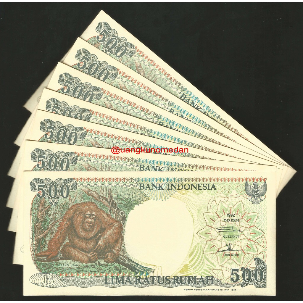 Uang 500 Rupiah Orangutan