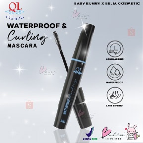 ❤ BELIA ❤ (✔️BPOM) QL Waterproof and Curling Mascara 8 mL ( maskara QL pelentik bulu mata )