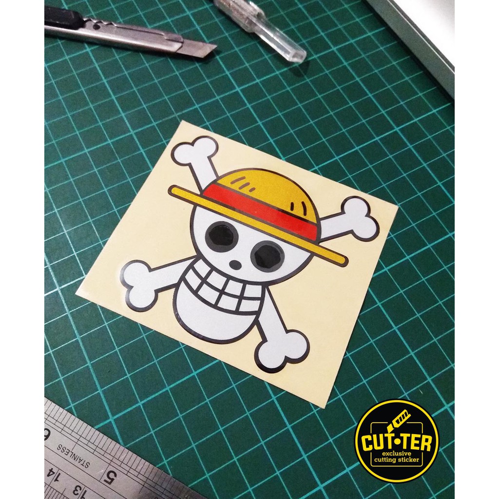 

cutting sticker ONEPIECE LOGO luffy