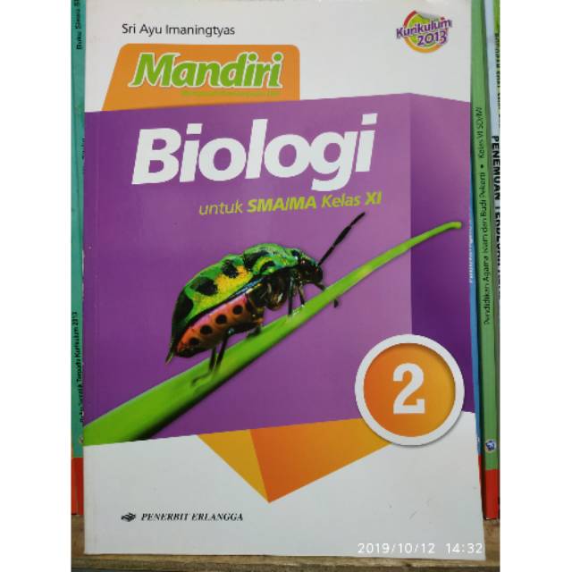 Mandiri Biologi SMA Kelas XI 11 Kurikulum 2013 Erlangga