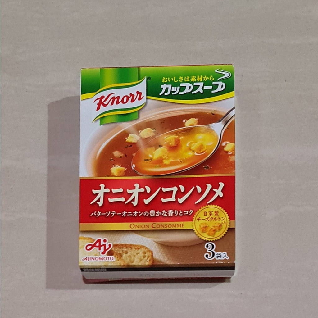 Knorr Cup Soup Instant Onion Consomme Japan 3 Bags