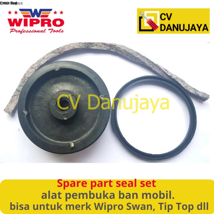 Tip Top Spare part Onderdil Seal Karet Alat Pembuka Buka Ban Mobil Wipro Swan TipTop