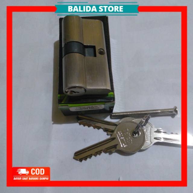 Cilinder Kunci Pintu Belleza 60 mm - Double Cylinder