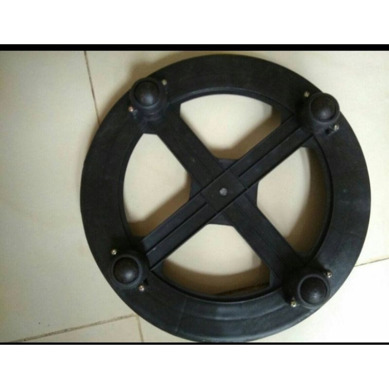 Tatakan Gas Roda Elpiji Galon Pot Bunga