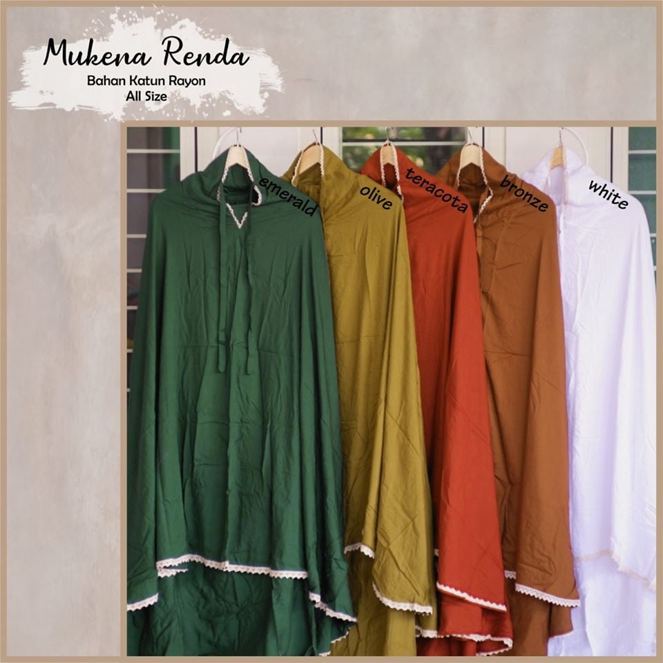 Mukena Dewasa Polos Mukena Jumbo  Murah Bahan Katun Rayon Premium Adem Nyaman Dipakai | Bisa Cod