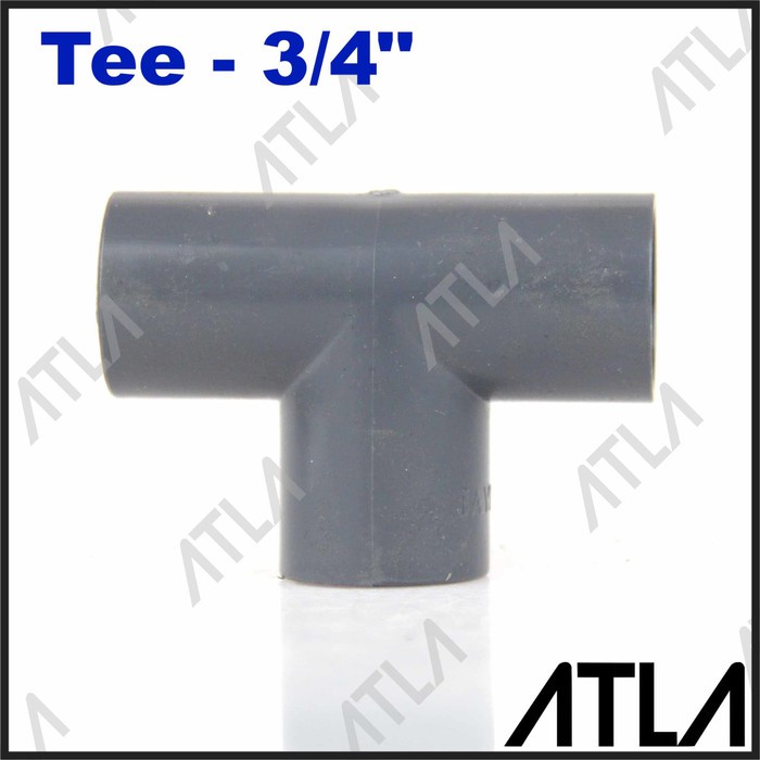 Tee Pipa Paralon 3/4" PVC Sambungan Cabang Later T 3/4 Inch ICP043 - Ph528