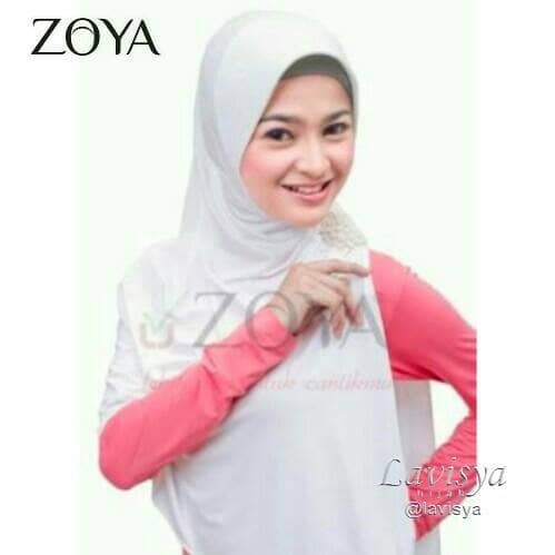 Zoya bergo Zaida Husna Kerudung Jilbab Instan