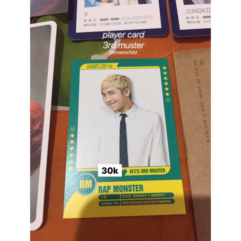 player card 3rd muster joon