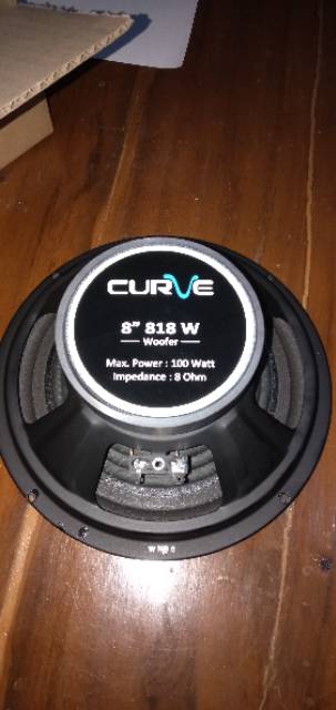 Spiker  8 inch Woofer Merk Curve