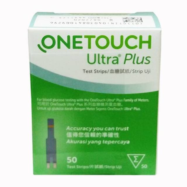 Strip Onetouch Ultra Plus Flex / Strip One Touch Ultra Plus Isi 25 &amp; 50 Test