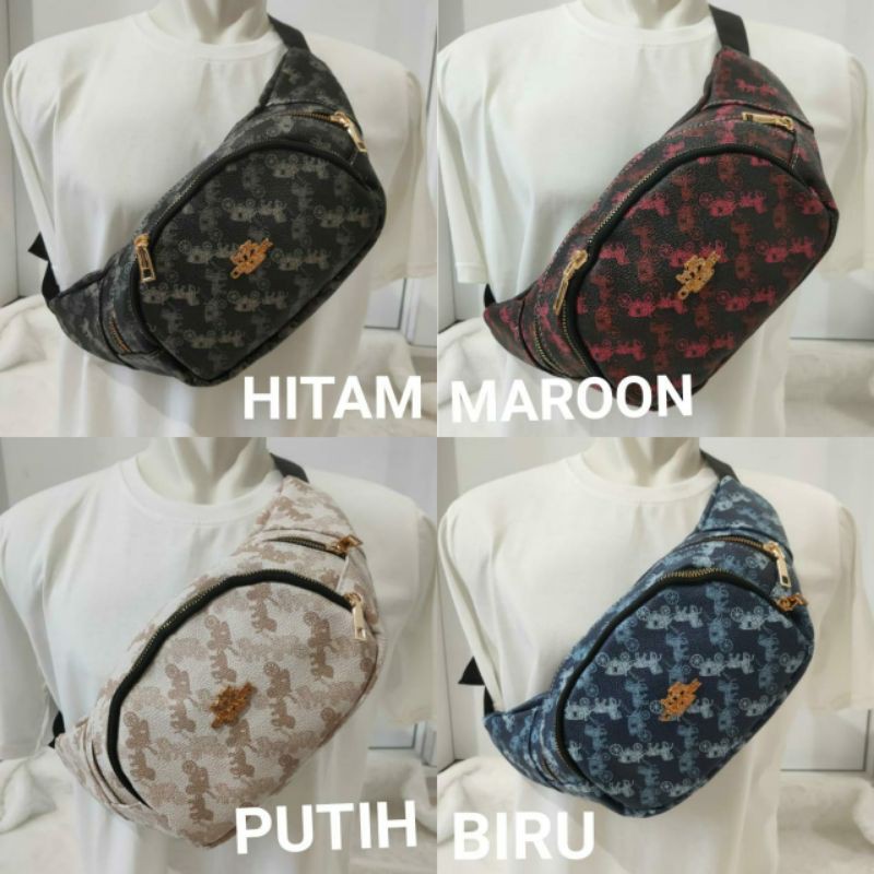 Tas Waistbag / Tas Pinggang Coach Import Premium