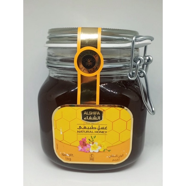 

Madu Al Shifa asli 1kg Natural Honey Import Arab Al Shifa