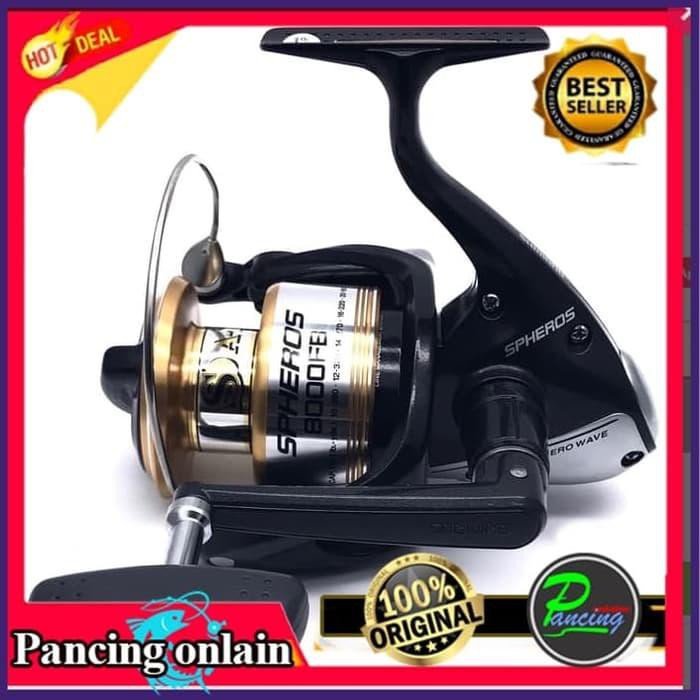 [ Fishing ] Reel shimano / Reel pancing / Alat Pancing Shimano Spheros 08 SW 8000 Pancing / Mancing