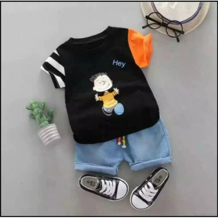 setelan anak laki laki 6bulan -5th baju anak laki laki termurah