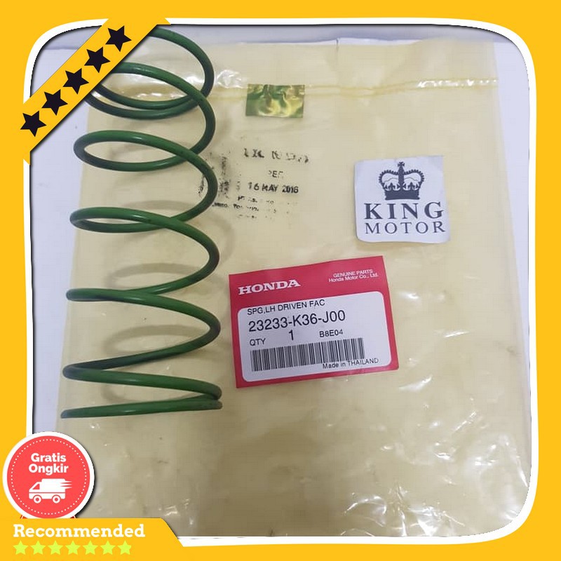 Spare Part Motor Per Cvt / Spring Drive Face Honda Pcx 125 Honda Vario 150 Pgmfi 23233-K36-Joo Hgp