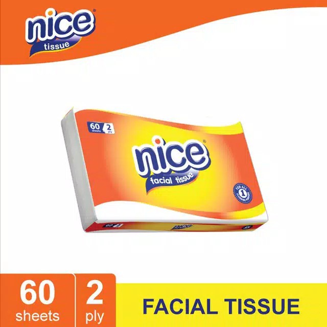 Nice Tissue Wajah Travel Pack 60 sheets