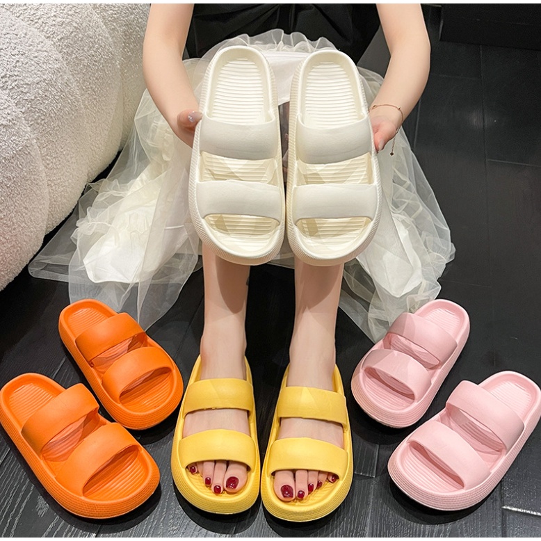 Sandal Rumah Outdoor Pria Wanita Tebal Empuk Anti Slip EVA Soft SP041