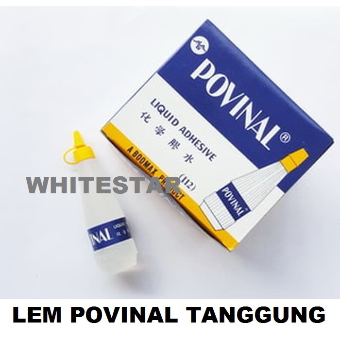 

lem povinal tanggung 75 ml - 112 - glue cair liquid adhesive sedang