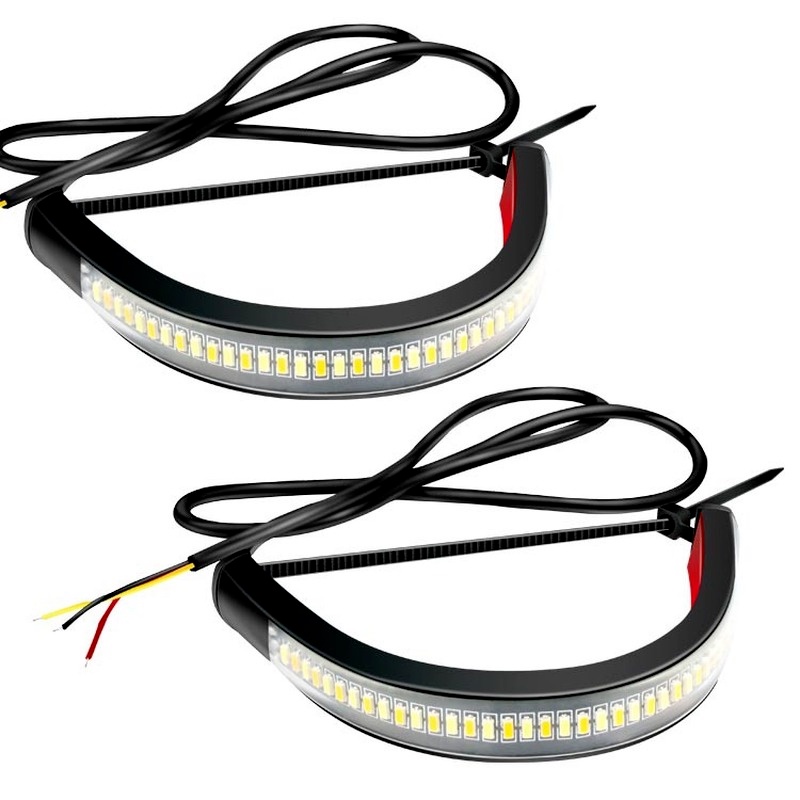 Lampu Strip LED Universal Untuk Stop Lamp / Sein / Plat Nomor Mobil / Motor