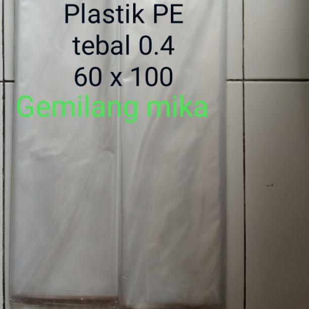 

ⅎ Plastik PE bening tebal 0.4 MURAH ✮