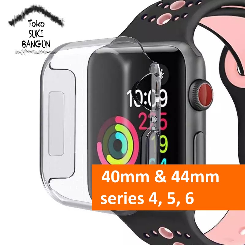 Apple Watch Case Series 6 5 4 40mm 44mm Bumper Case FRONT COVER Silicone