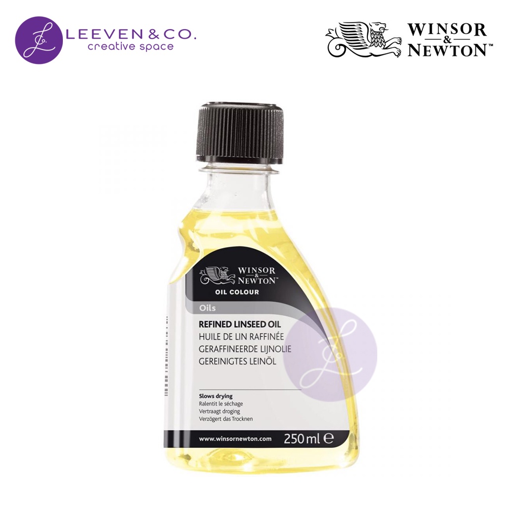 

WINSOR & NEWTON REFINED LINSEED OIL 250ML OIL MEDIUM