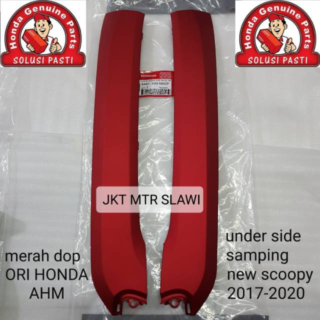 under side cover bawah samping bordes new scoopy esp 2018-2020 ori honda ahm asli honda